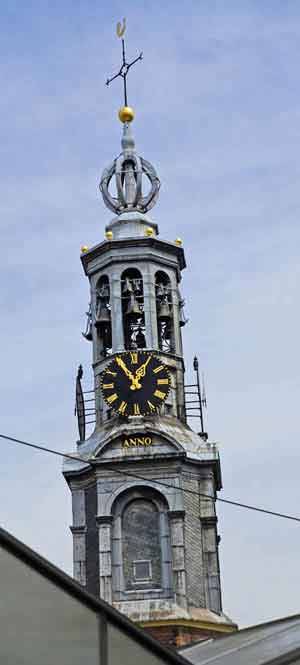 Munttoren - tour de la monnaie Amsterdam