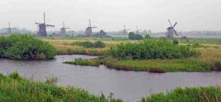 les moulins de Kinderdijk