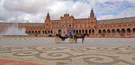 Place d'Espagne de S&eacute;ville