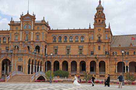 Place d'Espagne de S&eacute;ville