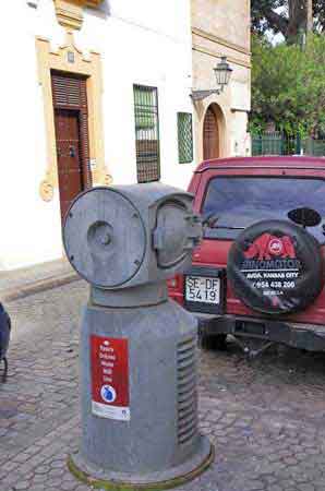 vide ordures urbain Seville