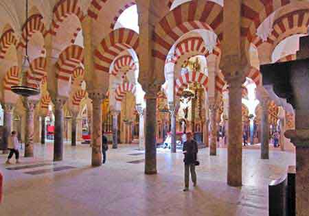 mosqu&eacute;e de Cordoue Andalousie