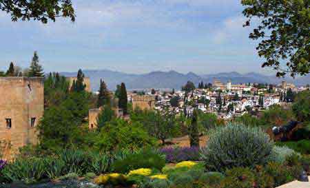 Alhambra de Grenade Generaliffe Andalousie