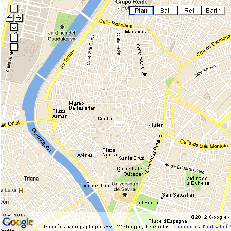 Carte de Séville