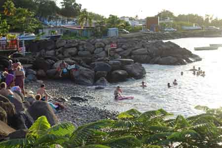 bouillante : les bains d'eau chaude