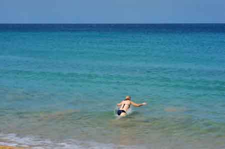 Grande Anse plage a Deshaies Guadeloupe