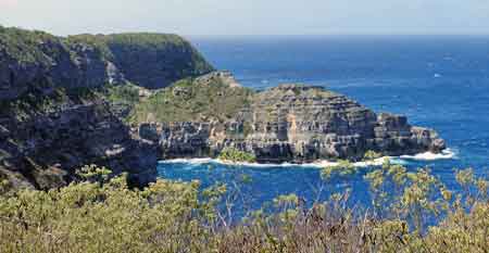 rocher de la petite tortue - grande vigie - guadeloupe