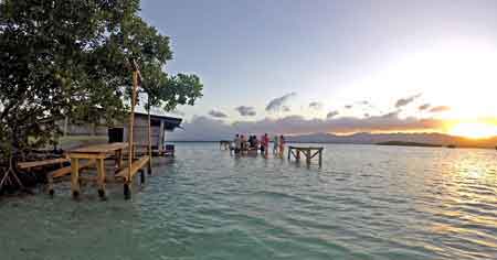 Grand cul de sac marin croisiere lagon mangrove