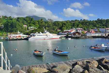 Trois Rivières sur Basse terre en Guadeloupe