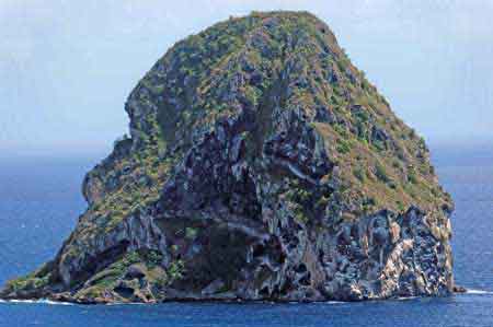 le rocher du Diamant Martinique