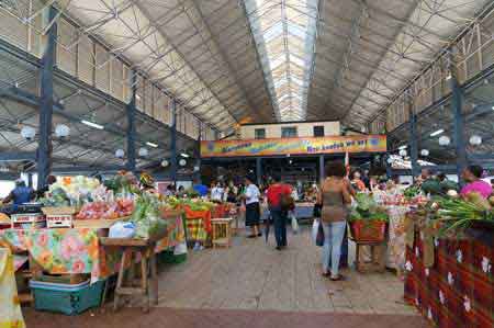 Fort de France Martinique marché couvert