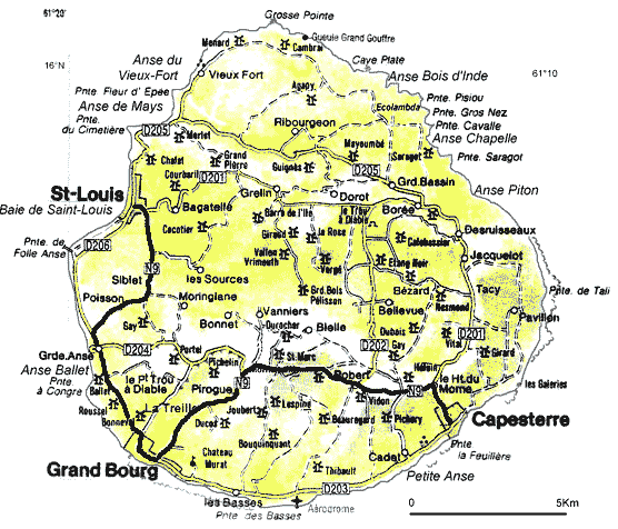 carte de Marie Galante