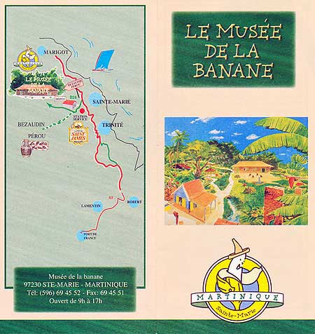 musée de la banane à Sainte Marie