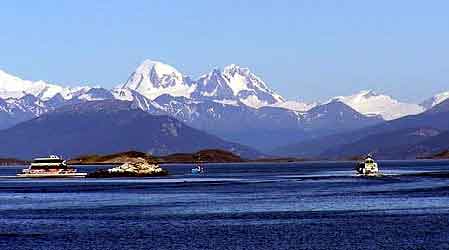 Argentine  canal de Beagle  Patagonie 