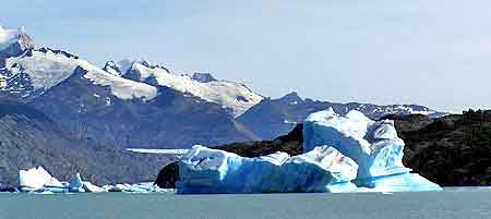 Argentine  glacier Upsala Patagonie 