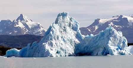 Argentine  glacier Upsala Patagonie 