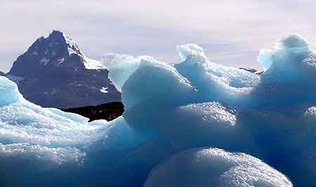 Argentine  glacier Upsala Patagonie 