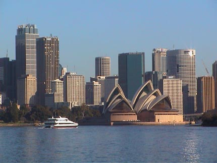 Australie Sydney  Cruise dans la baie  