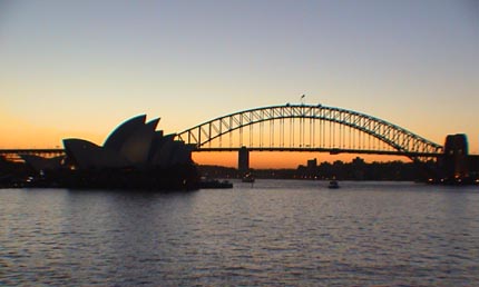 Australie Sydney  Cruise dans la baie  