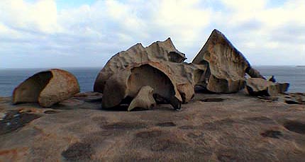 Australie kangaroo island  Remarkables rocks