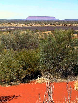 Australie le centre rouge