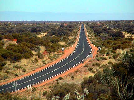 Australie le centre rouge