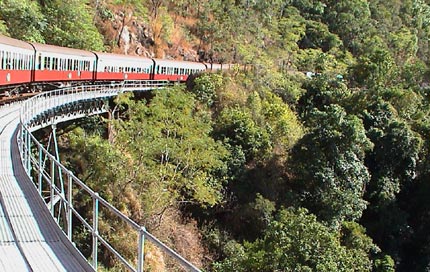 Australie train de Kuranda   