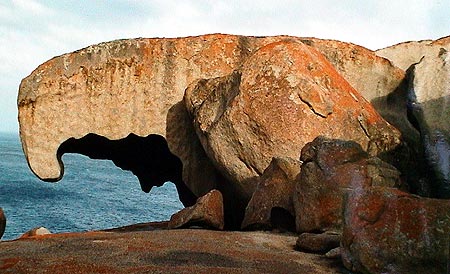 Australie kangaroo island  Remarkables rocks