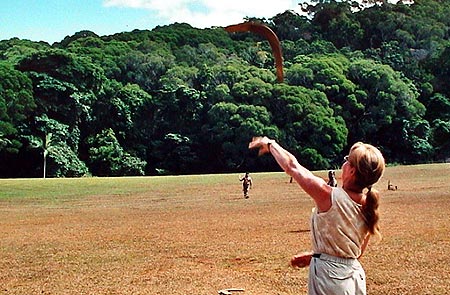 Australie Kuranda  aborignes danses didjiridoo 