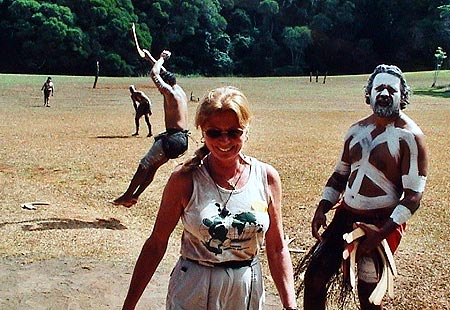 Australie Kuranda  aborignes danses didjiridoo 