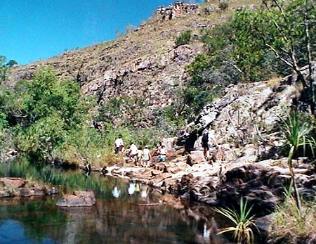 Australie Kakadu national park  Maguk  crocodiles