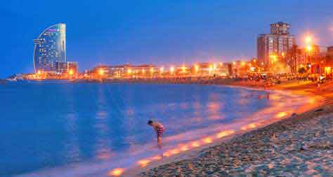 barceloneta la nuit