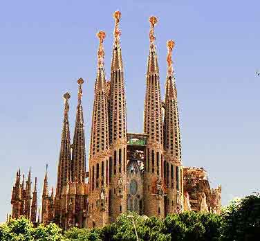 Barcelone  Sagrada Familia 