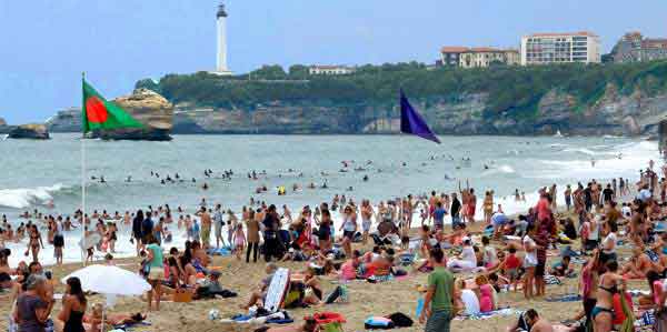Biarritz pays basque français pyrennes atlantique
