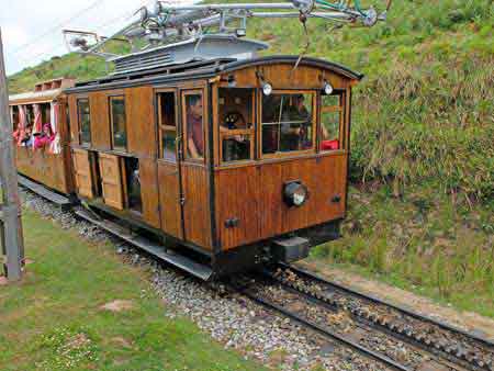 la Rhune, train, chevaux, pays basque 