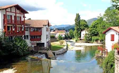 Saint Jean Pied de Port pays basque francais route de Saint Jacques de Compostellle