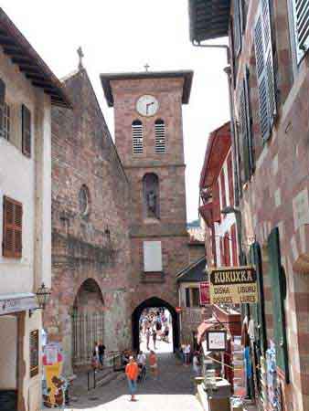 Saint Jean Pied de Port pays basque francais route de Saint Jacques de Compostellle