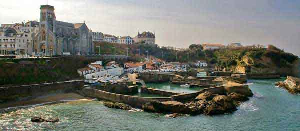 Biarritz pecheurs  pays basque pyrennes atlantique