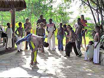 Brsil  Bahia Itaparica capoeira