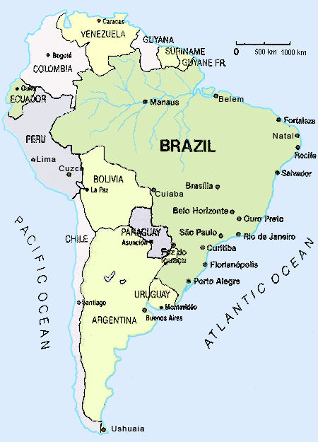 florianopolis carte du bresil