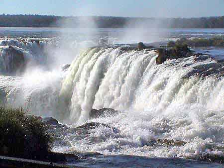 Argentine chutes d'Iguassu Bresil