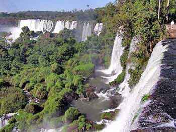 les chutes d iguassu Bresil Argentine