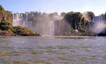 les chutes d iguassu Bresil Argentine