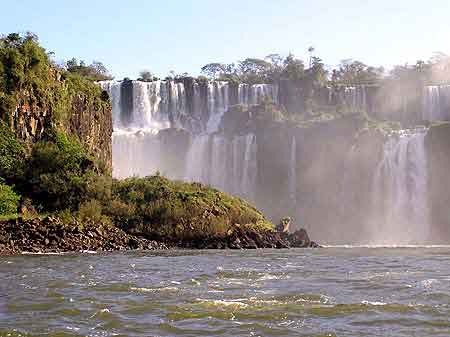 Argentine chutes d'Iguassu Bresil