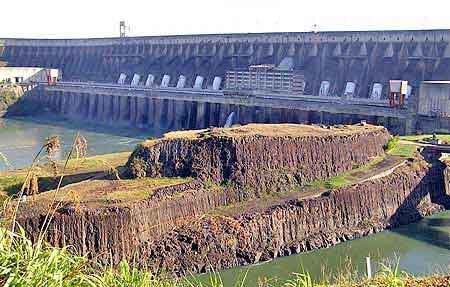 Brsil barrage d'Itaipu 