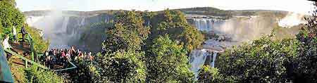 les chutes d iguassu Bresil Argentine