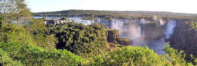 Argentine chutes d'Iguassu Bresil