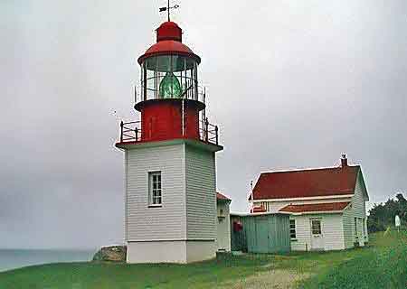 phare du cap chat Gaspsie Quebec Canada