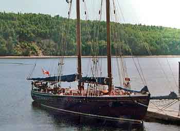 Tadoussac Quebec goellette Marie Clarisse 