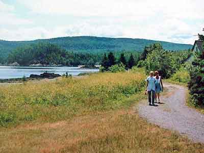 parc du bic  Gaspsie Quebec canada